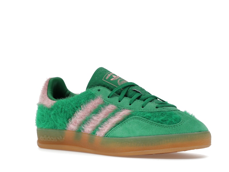 adidas Gazelle Indoor Green Glow Pink (Women's)