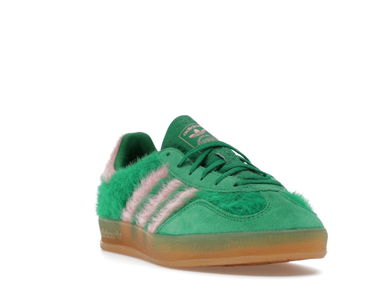 adidas Gazelle Indoor Green Glow Pink (Women's)