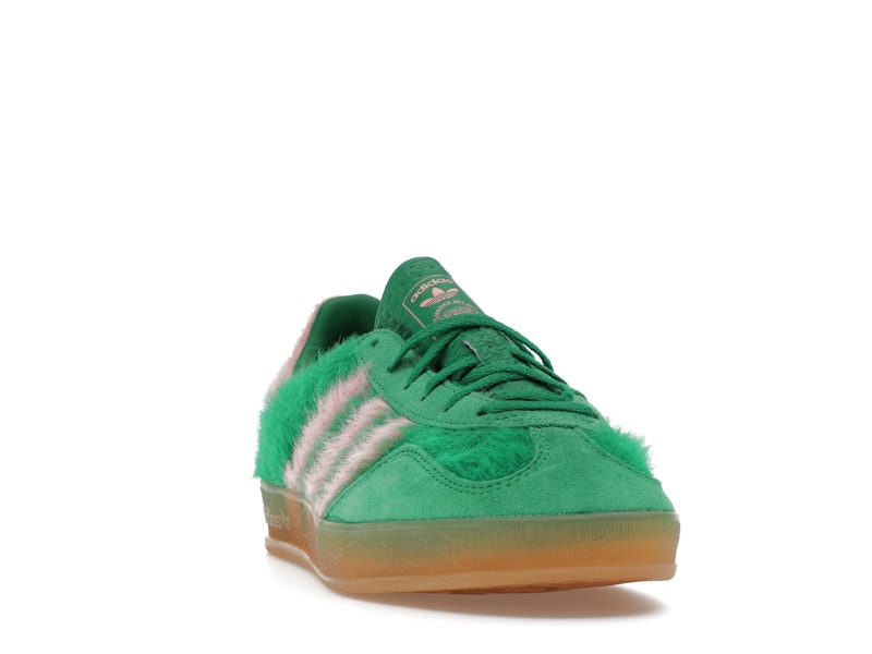adidas Gazelle Indoor Green Glow Pink (Women's)