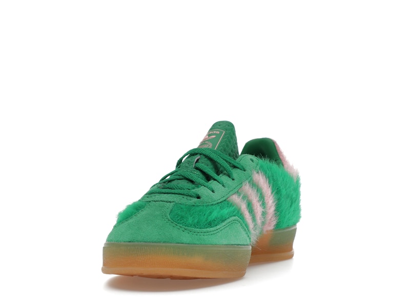 adidas Gazelle Indoor Green Glow Pink (Women's)