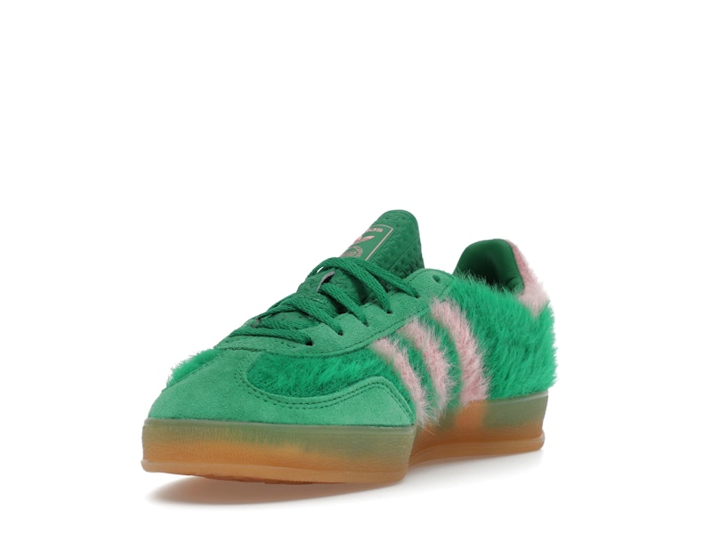 adidas Gazelle Indoor Green Glow Pink (Women's)