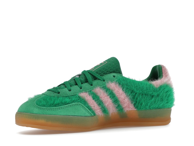adidas Gazelle Indoor Green Glow Pink (Women's)