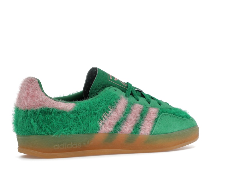 adidas Gazelle Indoor Green Glow Pink (Women's)