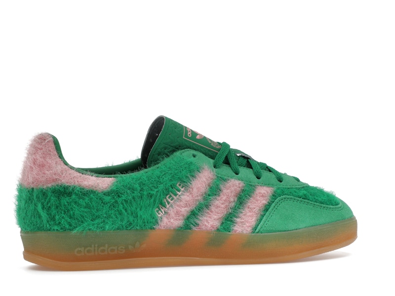 adidas Gazelle Indoor Green Glow Pink (Women's)