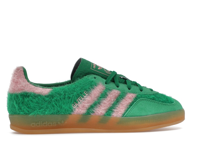adidas Gazelle Indoor Green Glow Pink (Women's)