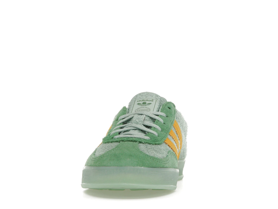 adidas Gazelle Indoor Hazy Green Crew Yellow (Women's)