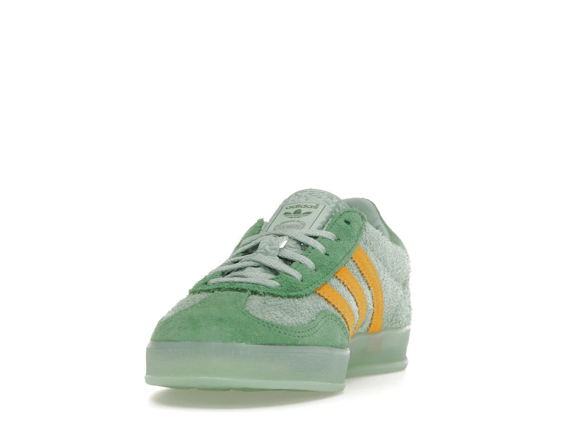 adidas Gazelle Indoor Hazy Green Crew Yellow (Women's)