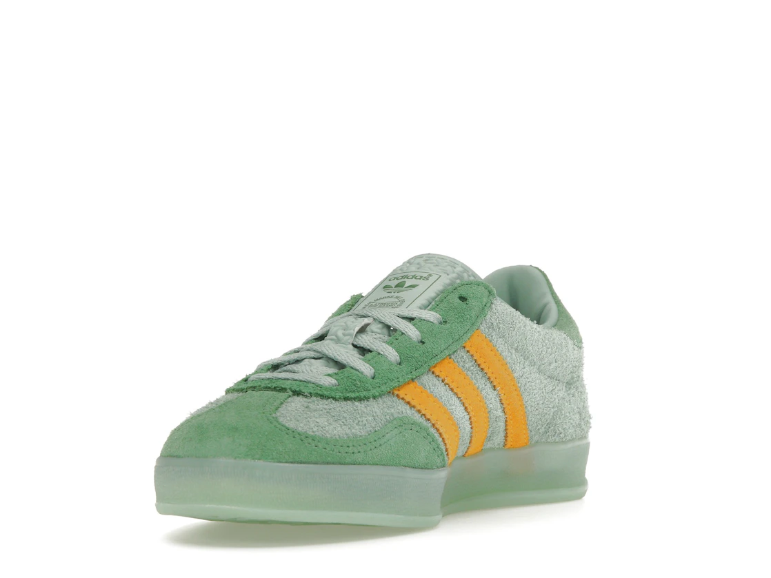 adidas Gazelle Indoor Hazy Green Crew Yellow (Women's)