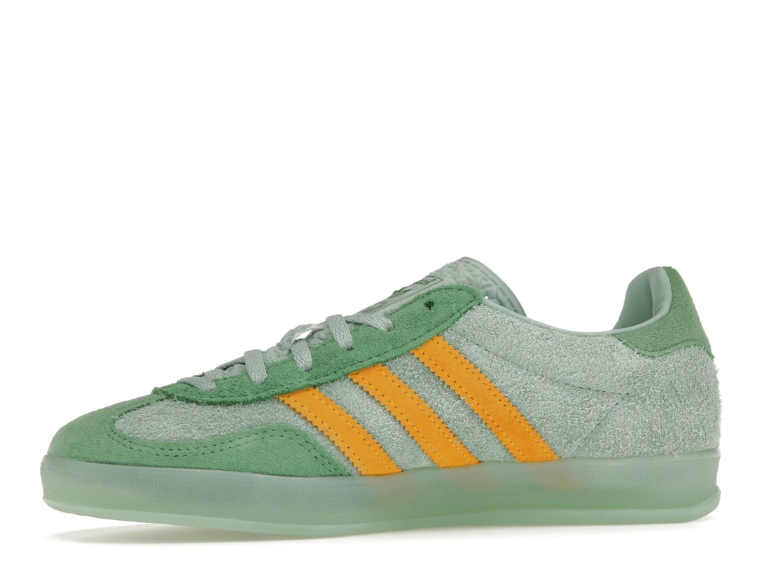 adidas Gazelle Indoor Hazy Green Crew Yellow (Women's)