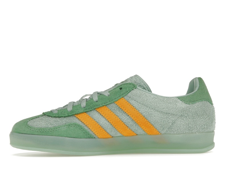 adidas Gazelle Indoor Hazy Green Crew Yellow (Women's)