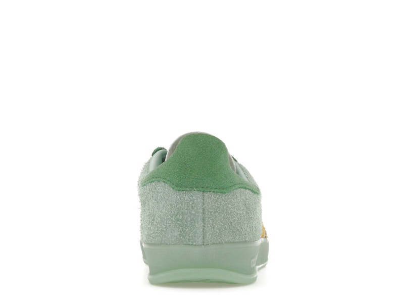 adidas Gazelle Indoor Hazy Green Crew Yellow (Women's)