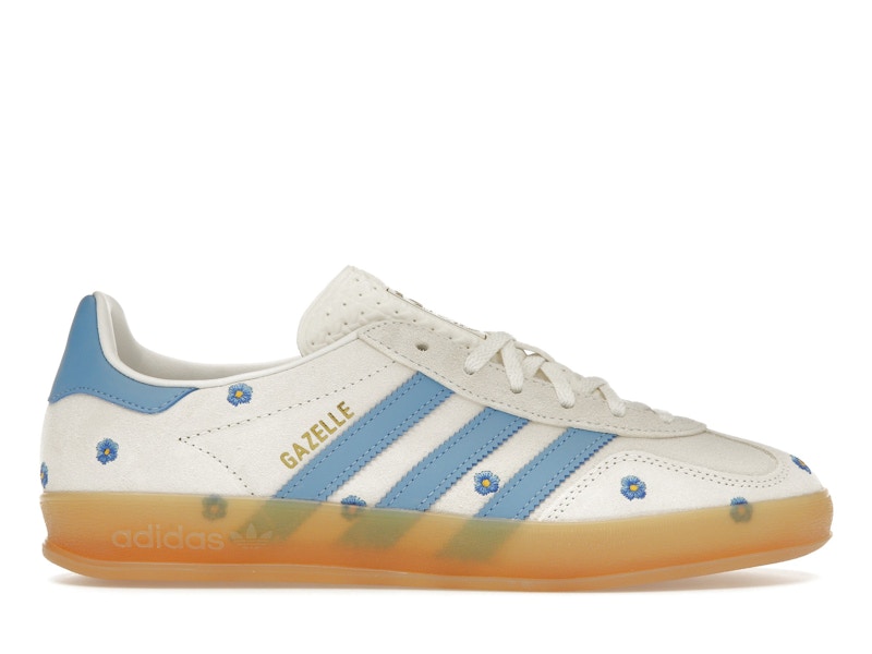 adidas Gazelle Indoor Light Blue Floral Women s IF4491 US