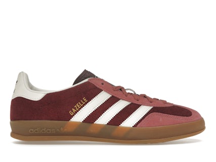 adidas Gazelle Indoor Maroon Preloved Crimson Men's - IF9647 - US adidas Gazelle Indoor Maroon Preloved Crimson Men's - IF9647 - US
