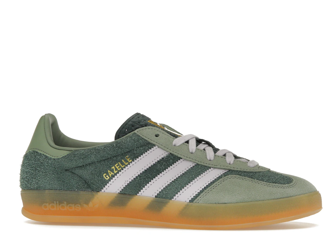 adidas Gazelle Indoor Mineral Green Silver Dawn