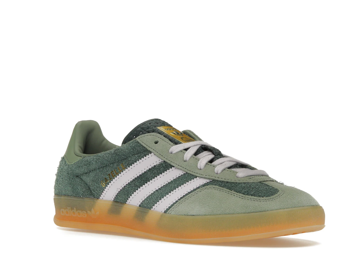 adidas Gazelle Indoor Mineral Green Silver Dawn