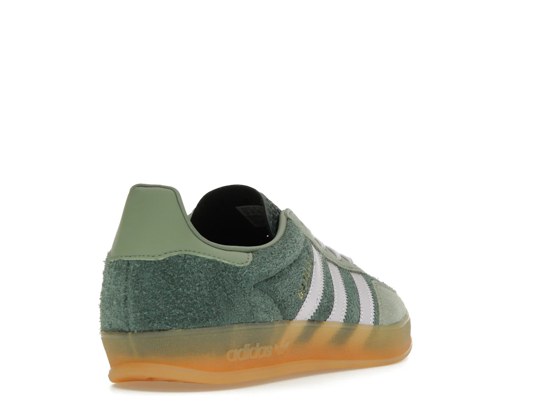 adidas Gazelle Indoor Mineral Green Silver Dawn