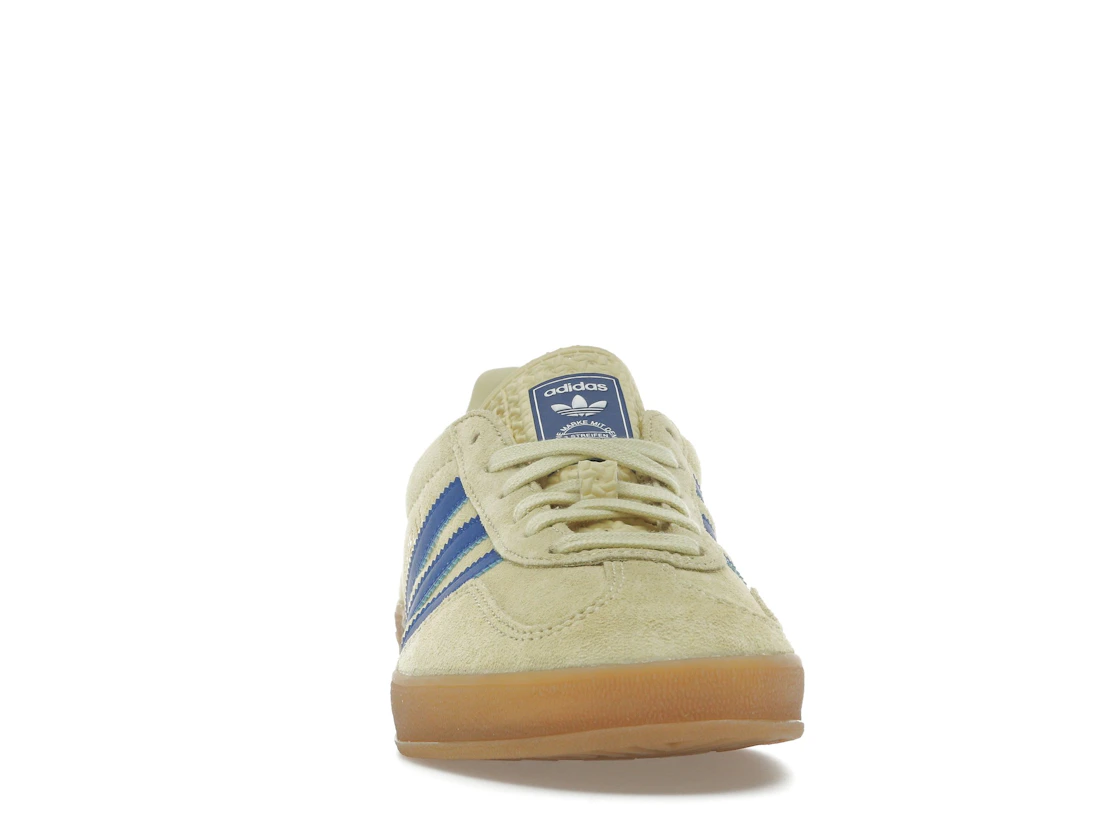adidas Gazelle Indoor Powder Yellow Royal Blue