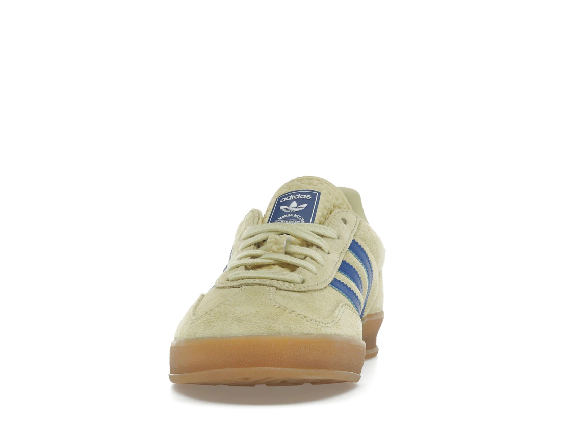 adidas Gazelle Indoor Powder Yellow Royal Blue