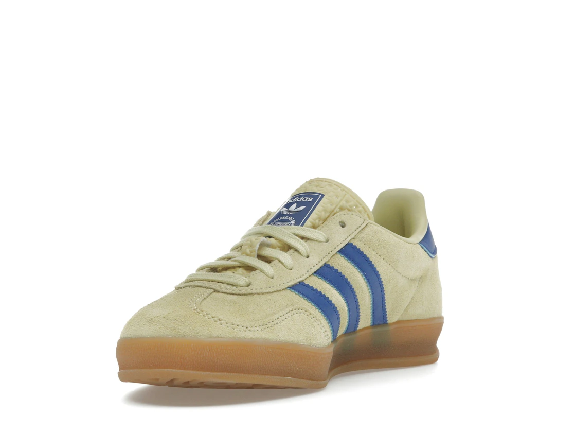 adidas Gazelle Indoor Powder Yellow Royal Blue