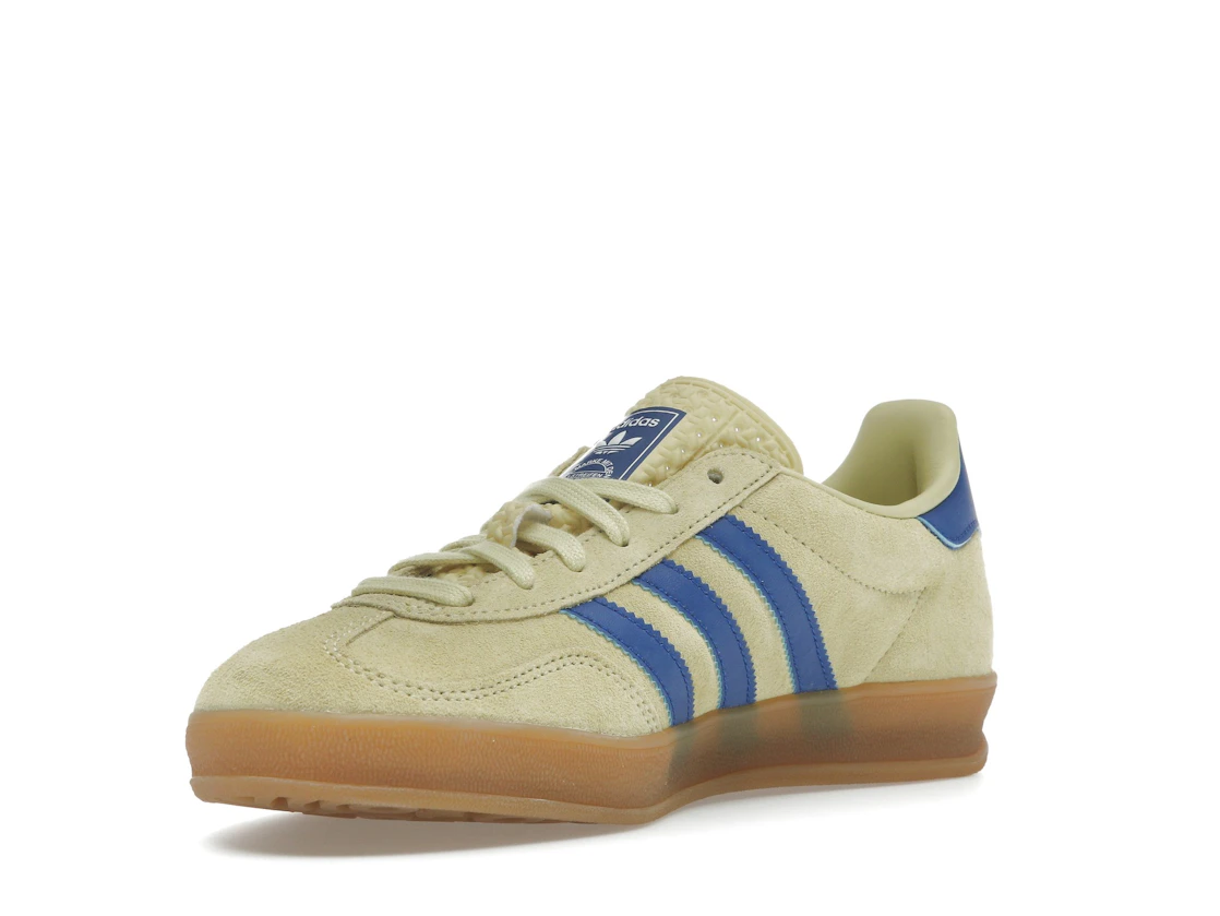 adidas Gazelle Indoor Powder Yellow Royal Blue
