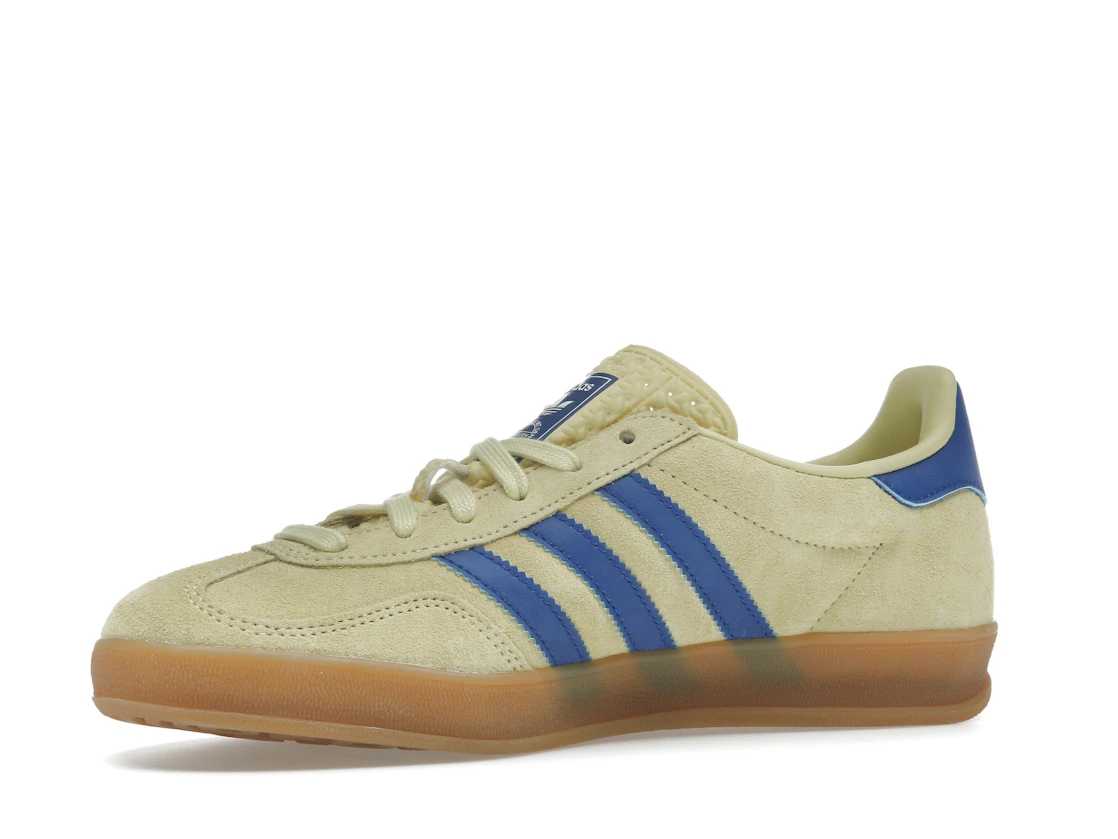 adidas Gazelle Indoor Powder Yellow Royal Blue