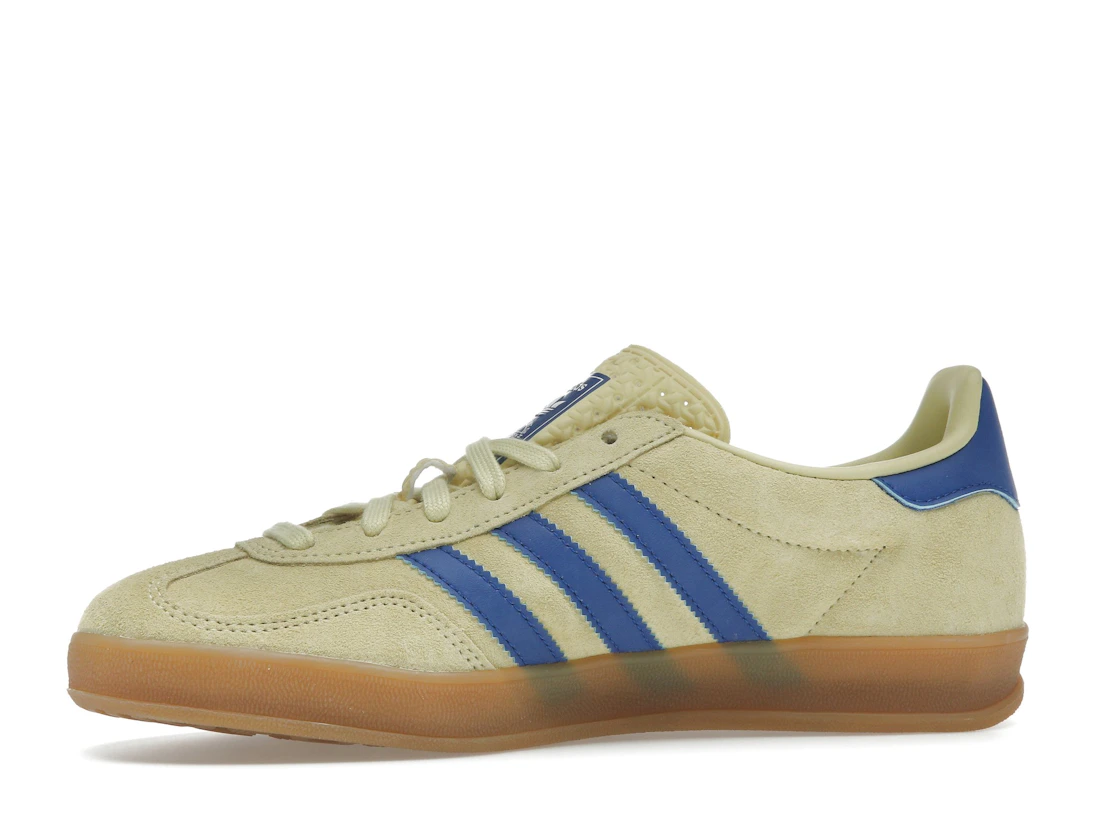 adidas Gazelle Indoor Powder Yellow Royal Blue