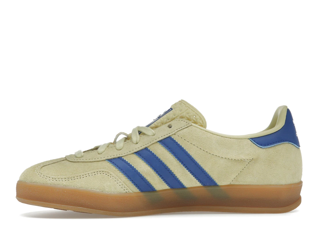 adidas Gazelle Indoor Powder Yellow Royal Blue