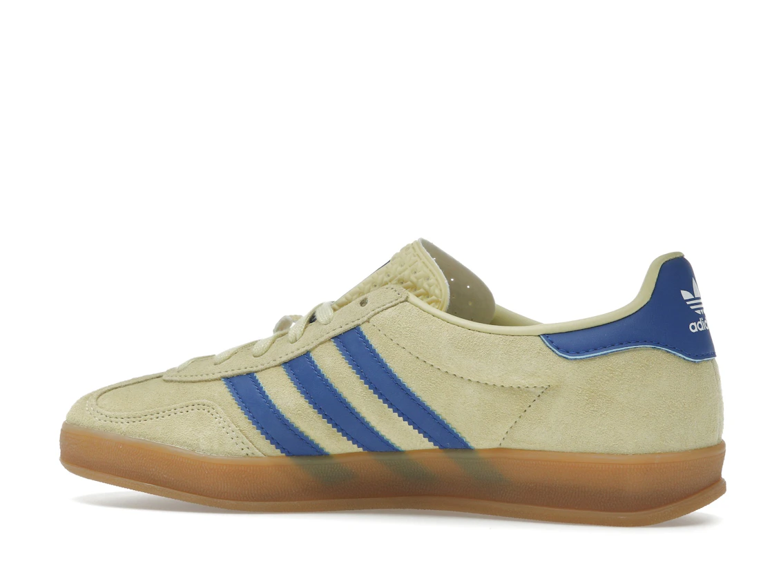 adidas Gazelle Indoor Powder Yellow Royal Blue