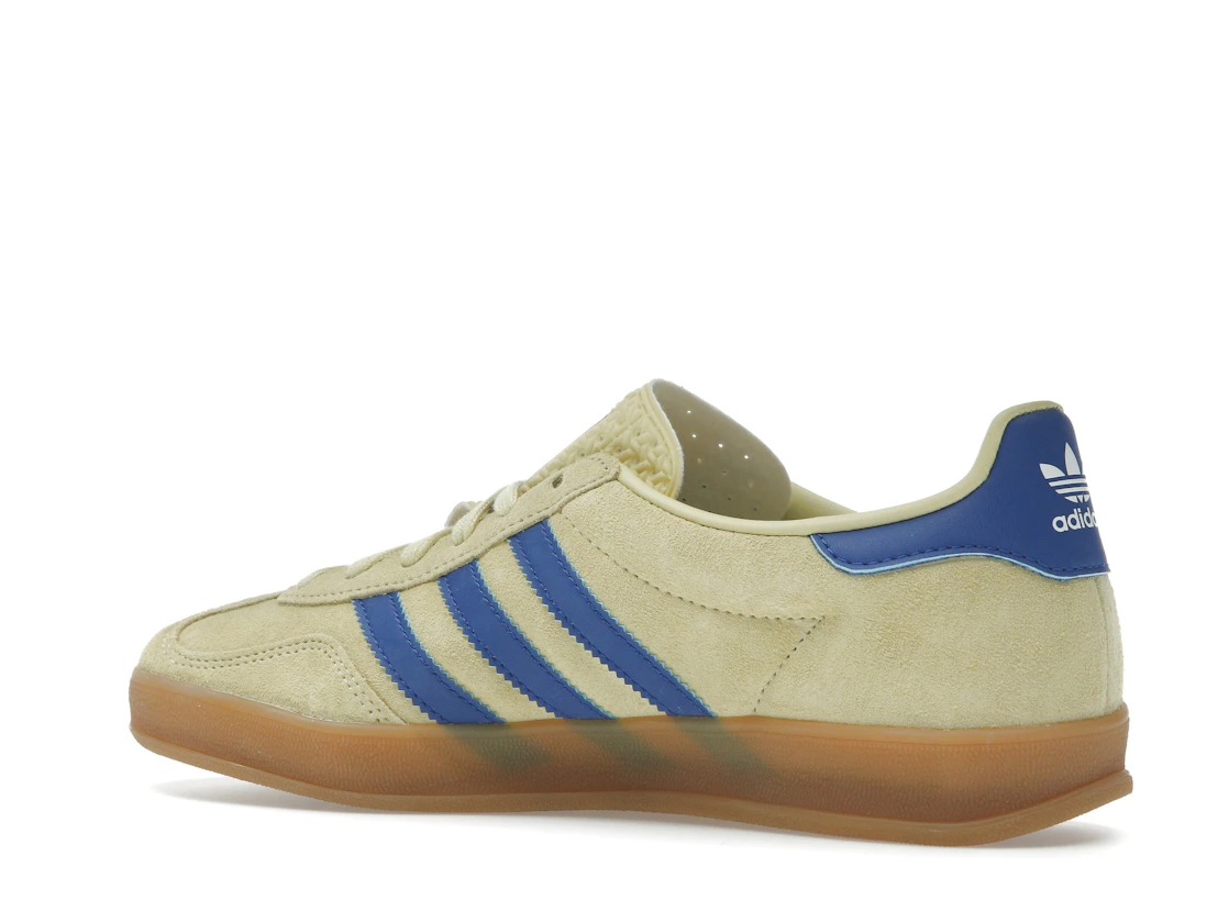 adidas Gazelle Indoor Powder Yellow Royal Blue
