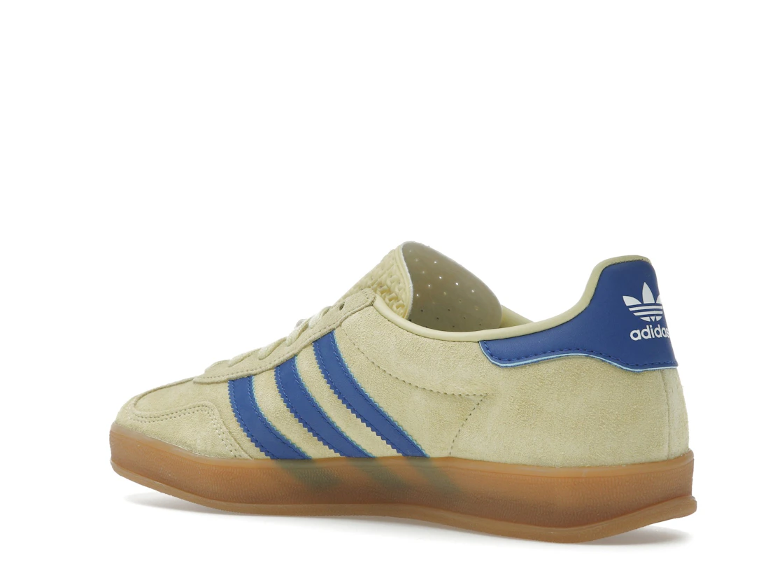 adidas Gazelle Indoor Powder Yellow Royal Blue