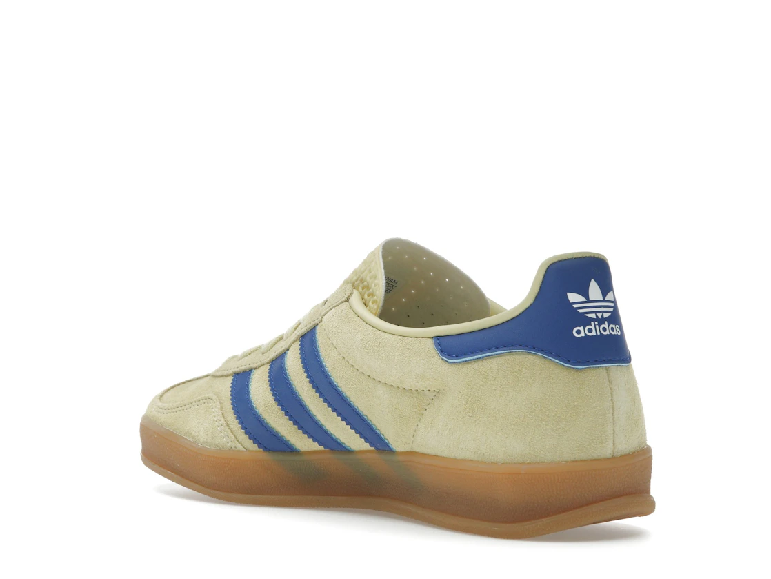 adidas Gazelle Indoor Powder Yellow Royal Blue