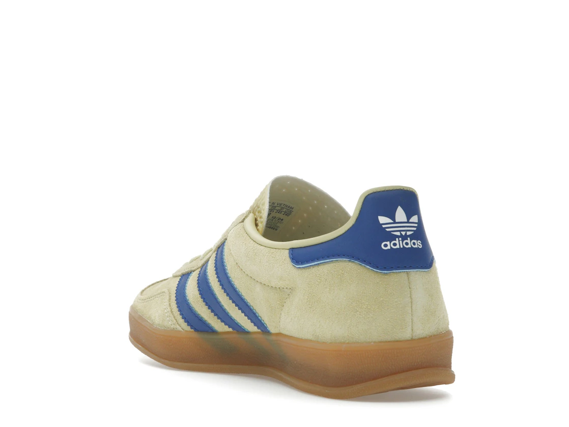 adidas Gazelle Indoor Powder Yellow Royal Blue