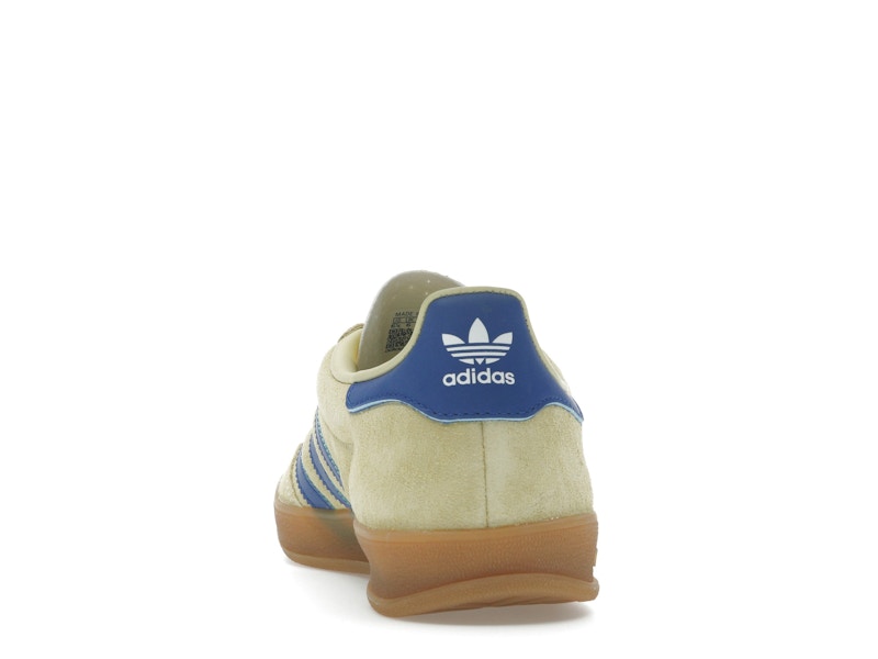 adidas Gazelle Indoor Powder Yellow Royal Blue