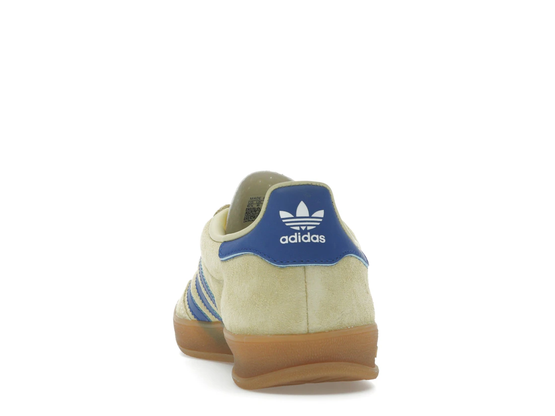 adidas Gazelle Indoor Powder Yellow Royal Blue