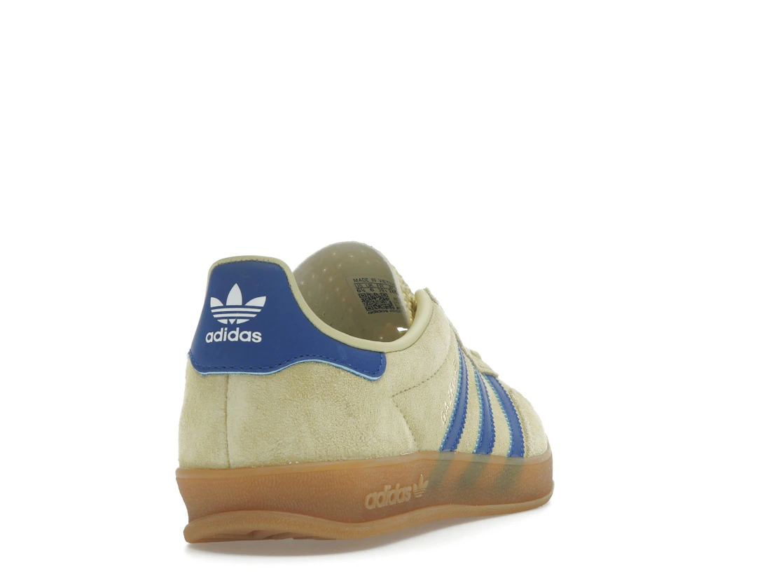 adidas Gazelle Indoor Powder Yellow Royal Blue