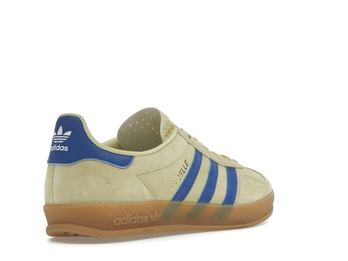adidas Gazelle Indoor Powder Yellow Royal Blue