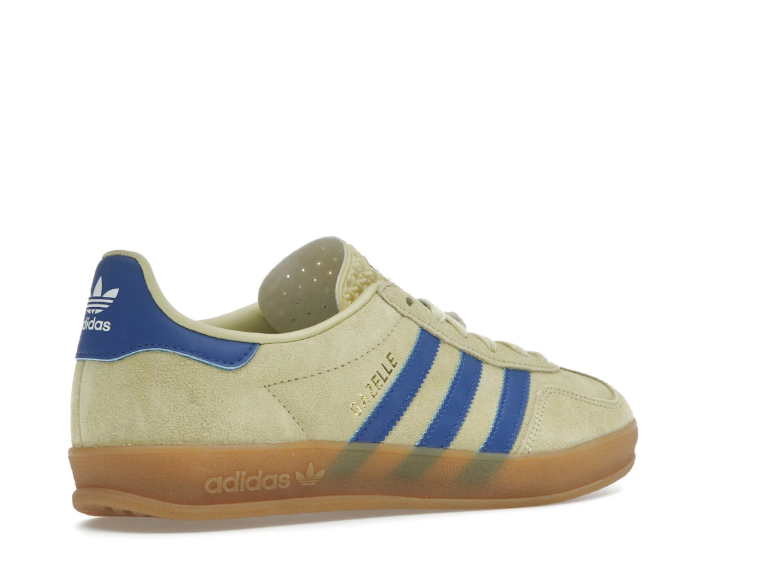 adidas Gazelle Indoor Powder Yellow Royal Blue