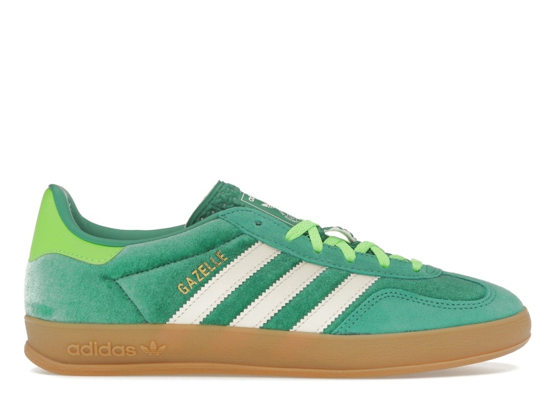 ◆adidas◆ Gazelle Indoor Green JI2715 adidas Gazelle Indoor Semi Court Green Velvet (Women's