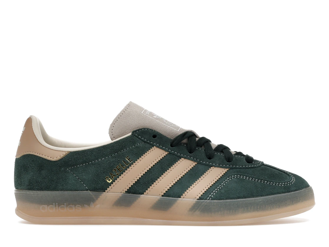 adidas Gazelle Indoor Shadow Green Warm Sandstone