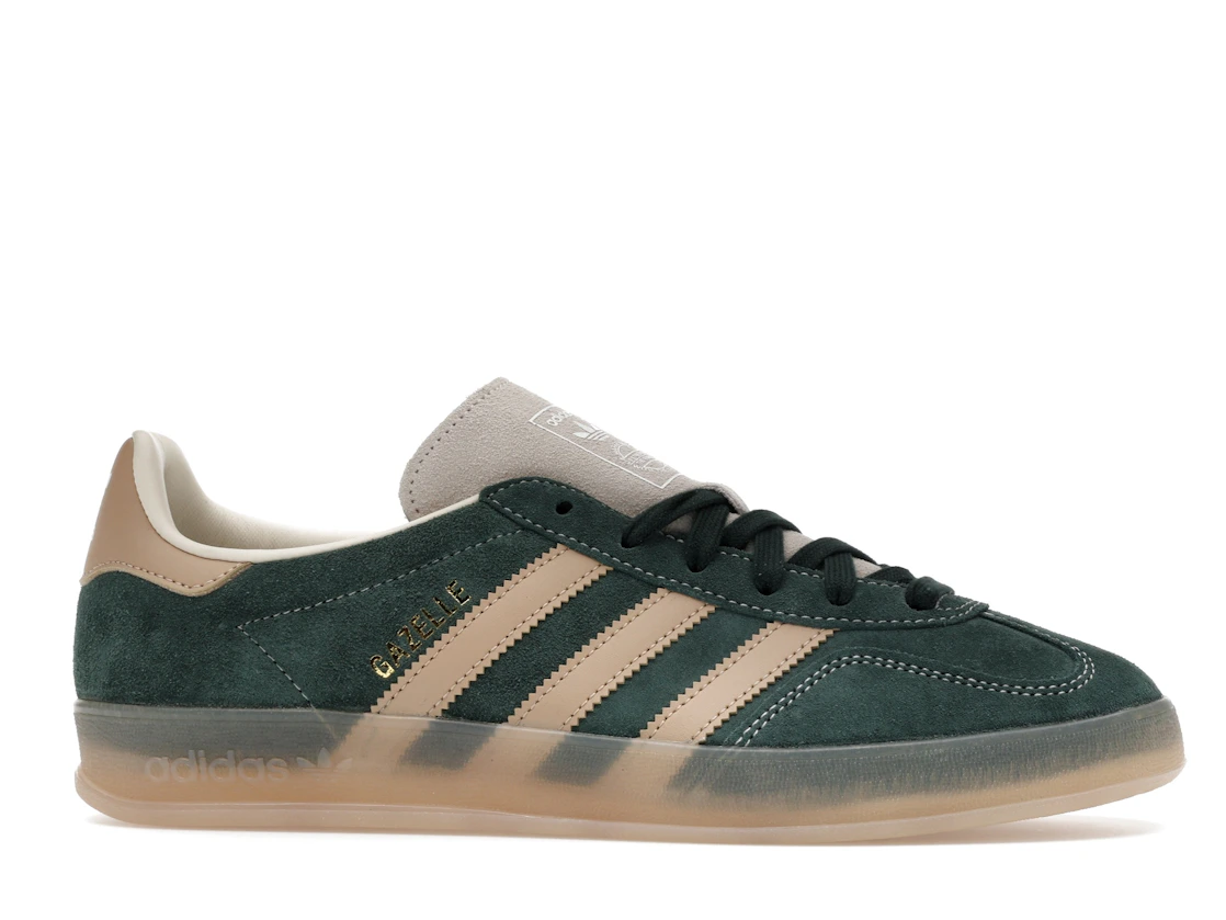 adidas Gazelle Indoor Shadow Green Warm Sandstone