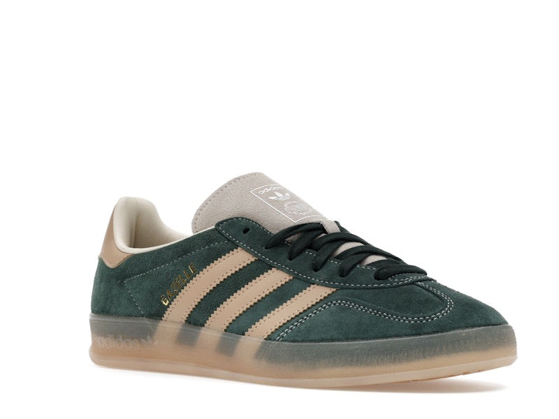 adidas Gazelle Indoor Shadow Green Warm Sandstone