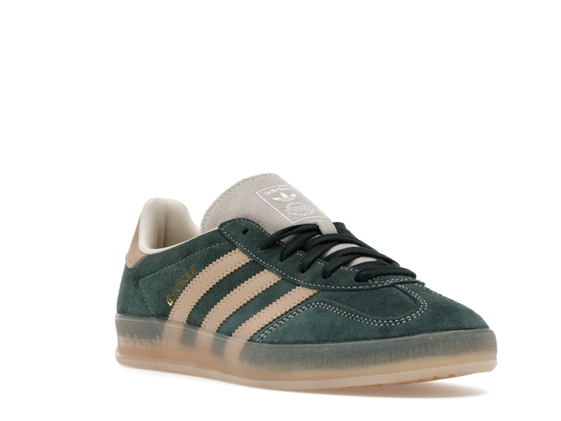 adidas Gazelle Indoor Shadow Green Warm Sandstone