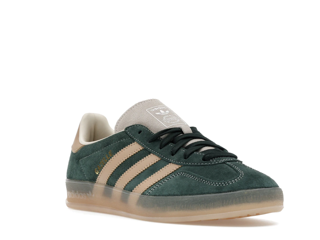 adidas Gazelle Indoor Shadow Green Warm Sandstone