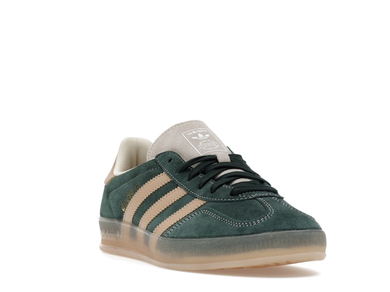 adidas Gazelle Indoor Shadow Green Warm Sandstone