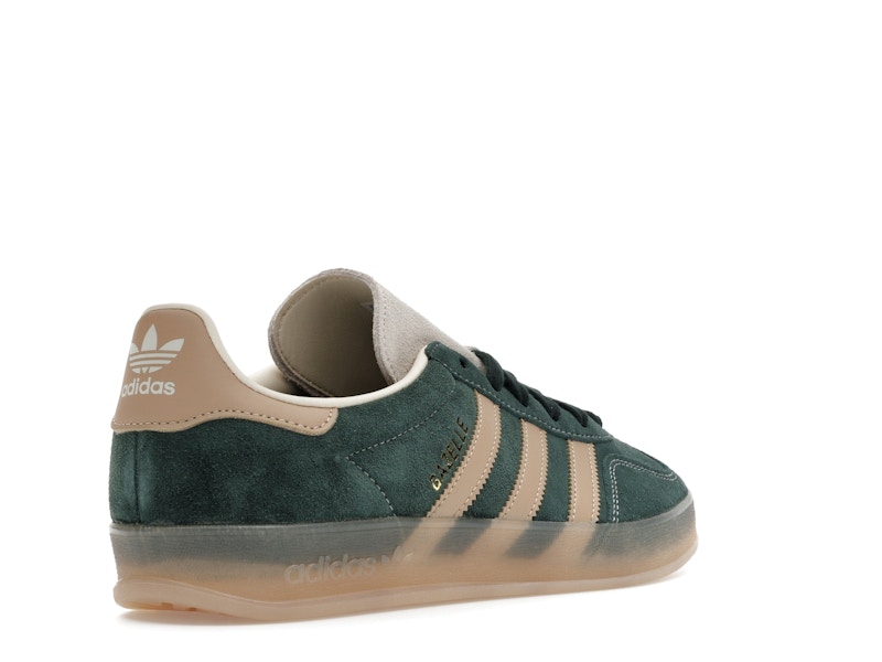 adidas Gazelle Indoor Shadow Green Warm Sandstone