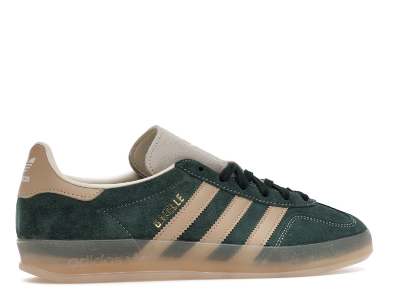 adidas Gazelle Indoor Shadow Green Warm Sandstone