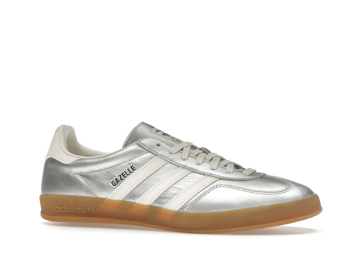 adidas Gazelle Indoor Silver Metallic Core White