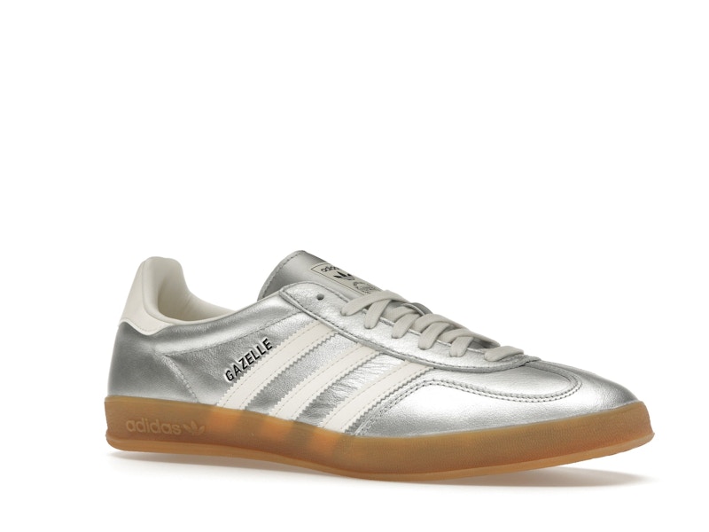 adidas Gazelle Indoor Silver Metallic Core White