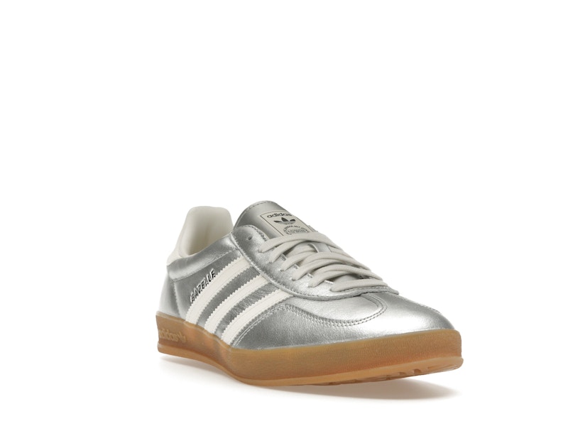 adidas Gazelle Indoor Silver Metallic Core White