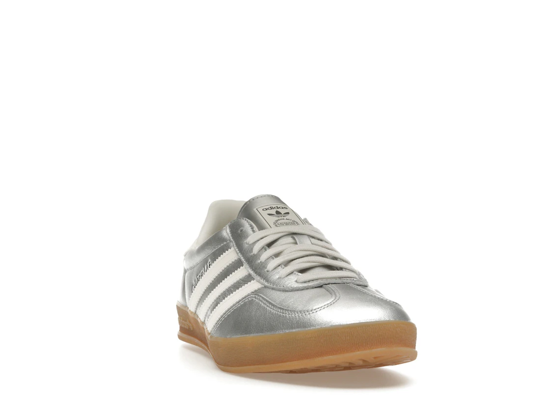 adidas Gazelle Indoor Silver Metallic Core White